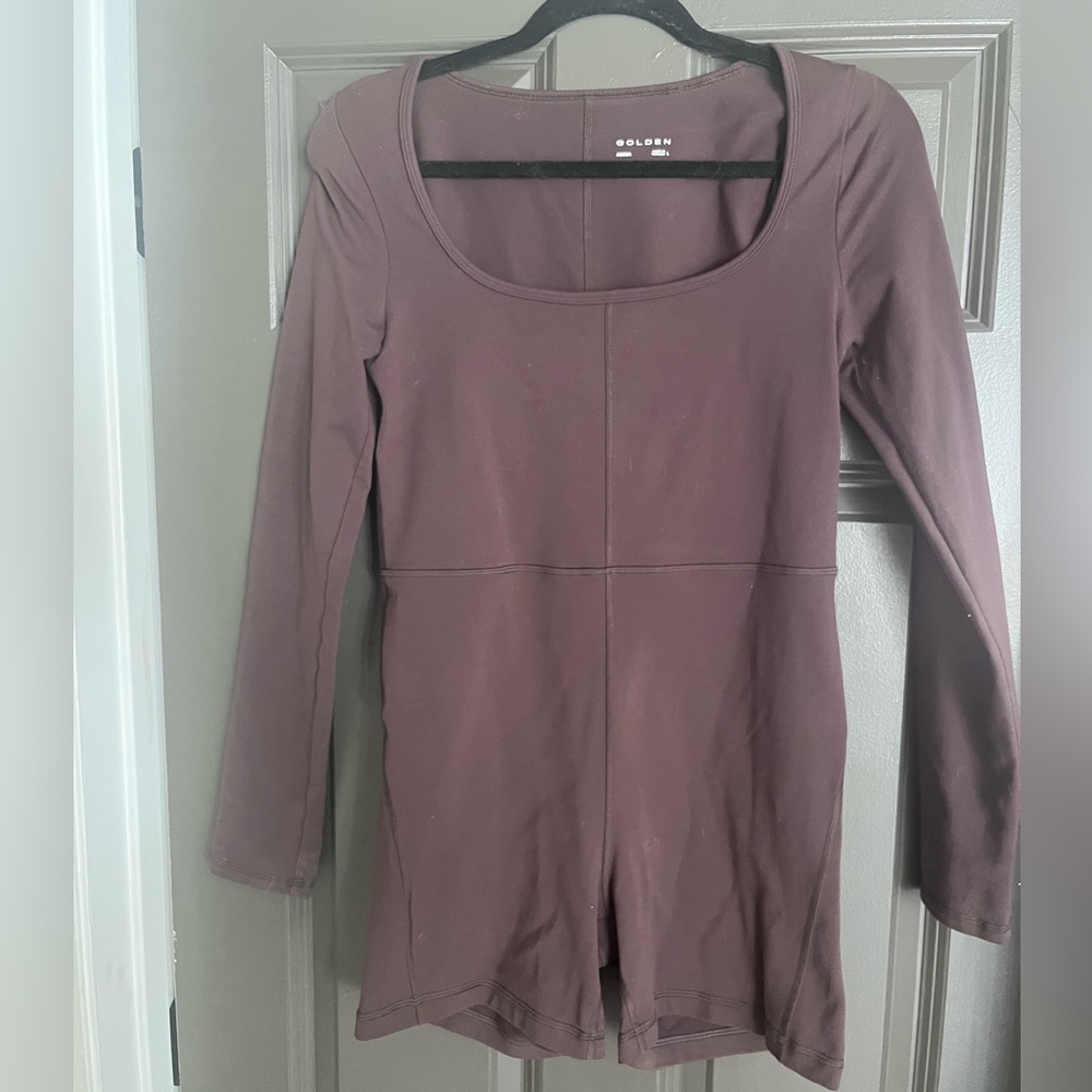 Aritzia Golden Bodysuit